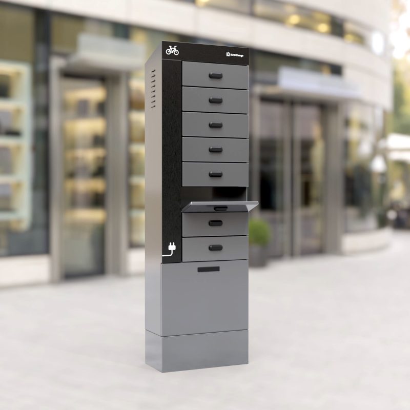 Charging Cabinet for Electric Bikes 3
