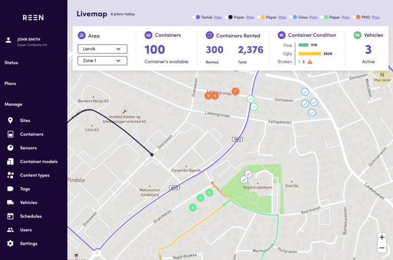 EWF erweitert sein Angebot um bahnbrechende Technologien für die Routenplanung und die Abfalltrennung 2