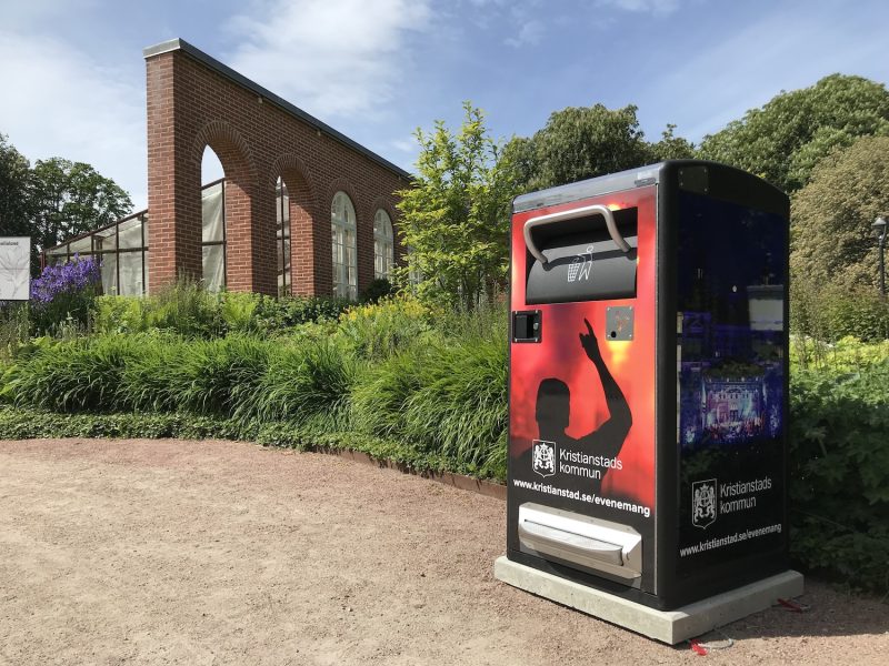 Visning av bigbelly i Kristianstad